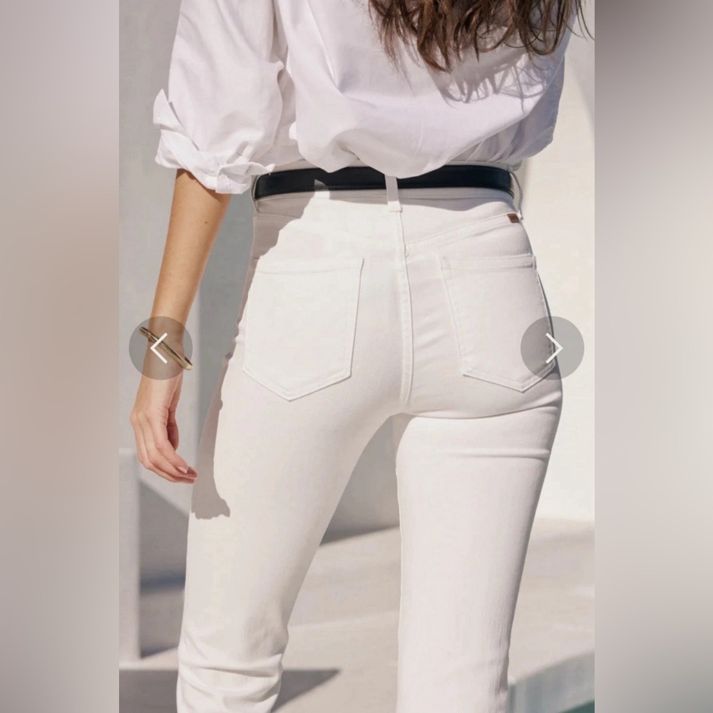 NWOT AYR The Pop In Salt Water Straight Ankle Jeans Size 30 - Picture 4 of 13